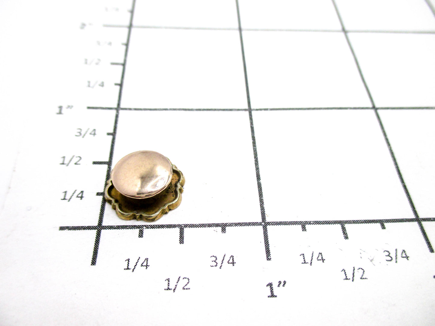 1880s Universal Cuff Button Stud - Taille D'épargne Design
