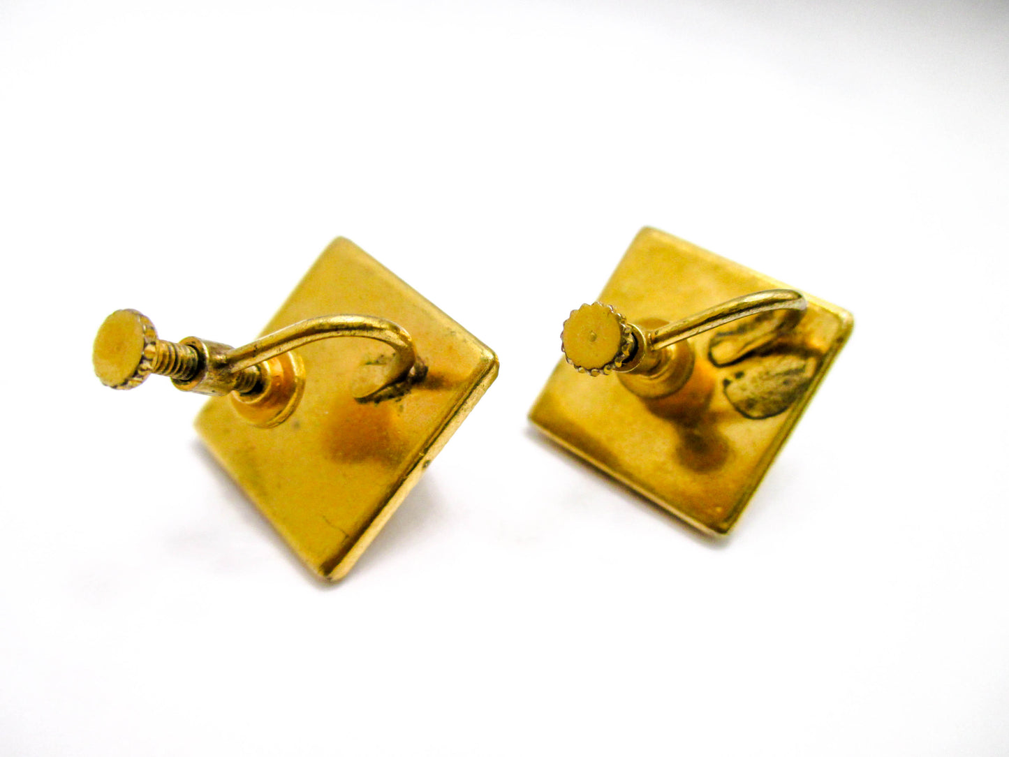Vintage Screw-back Earrings from Toledo Spain