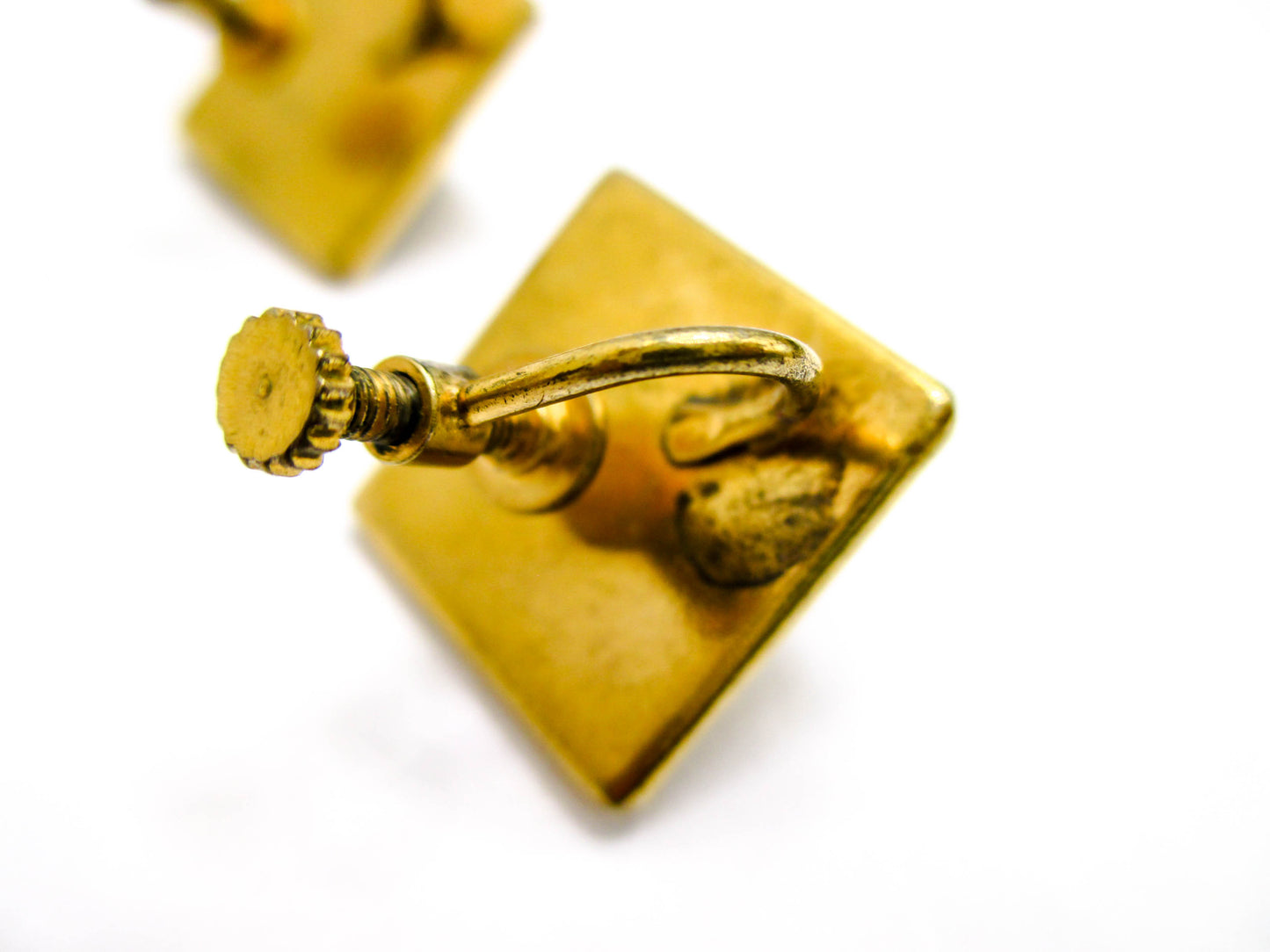 Vintage Screw-back Earrings from Toledo Spain