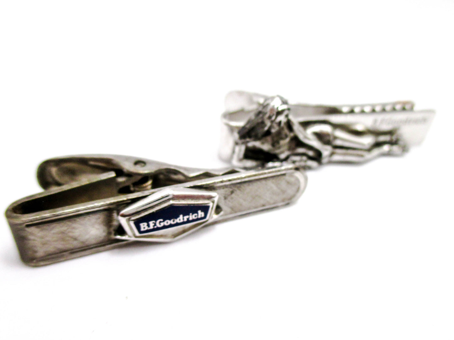 Collectible Advertising Tie Clips - BF Goodrich