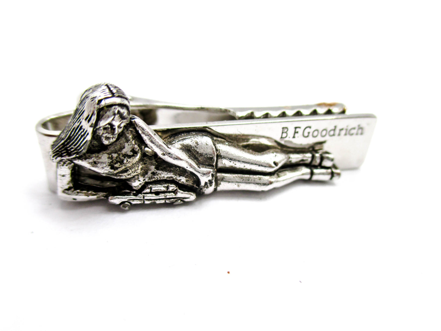 Collectible Advertising Tie Clips - BF Goodrich