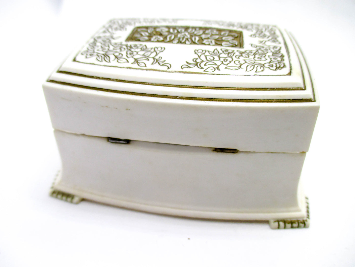 Vintage 20th Century Ring Presentation Box - Signed Warner