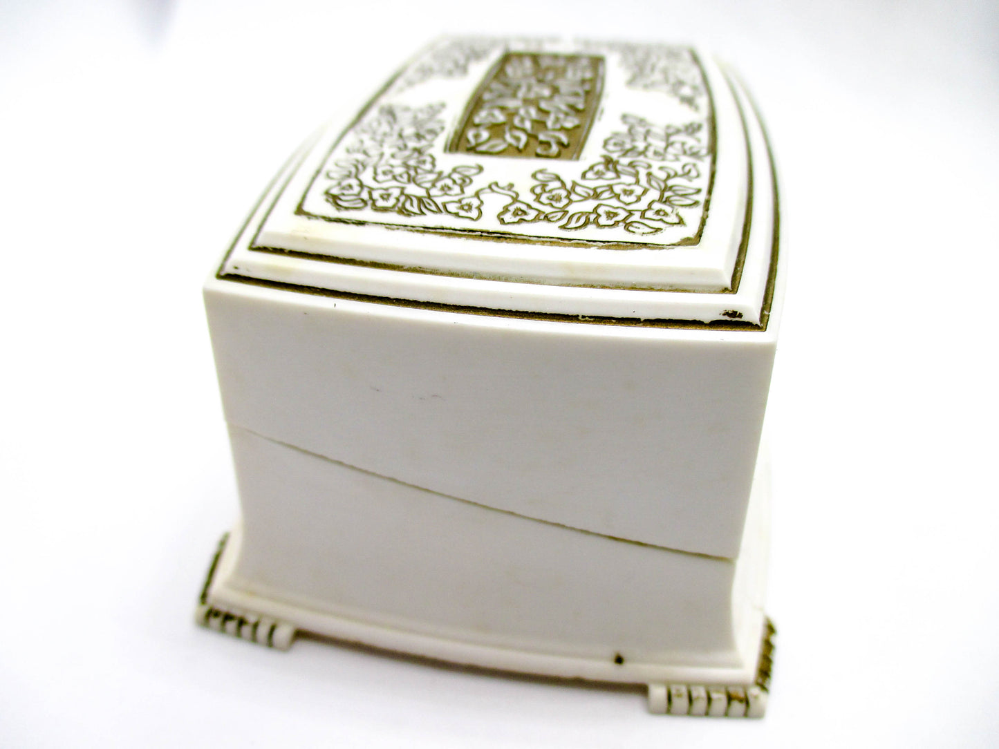 Vintage 20th Century Ring Presentation Box - Signed Warner