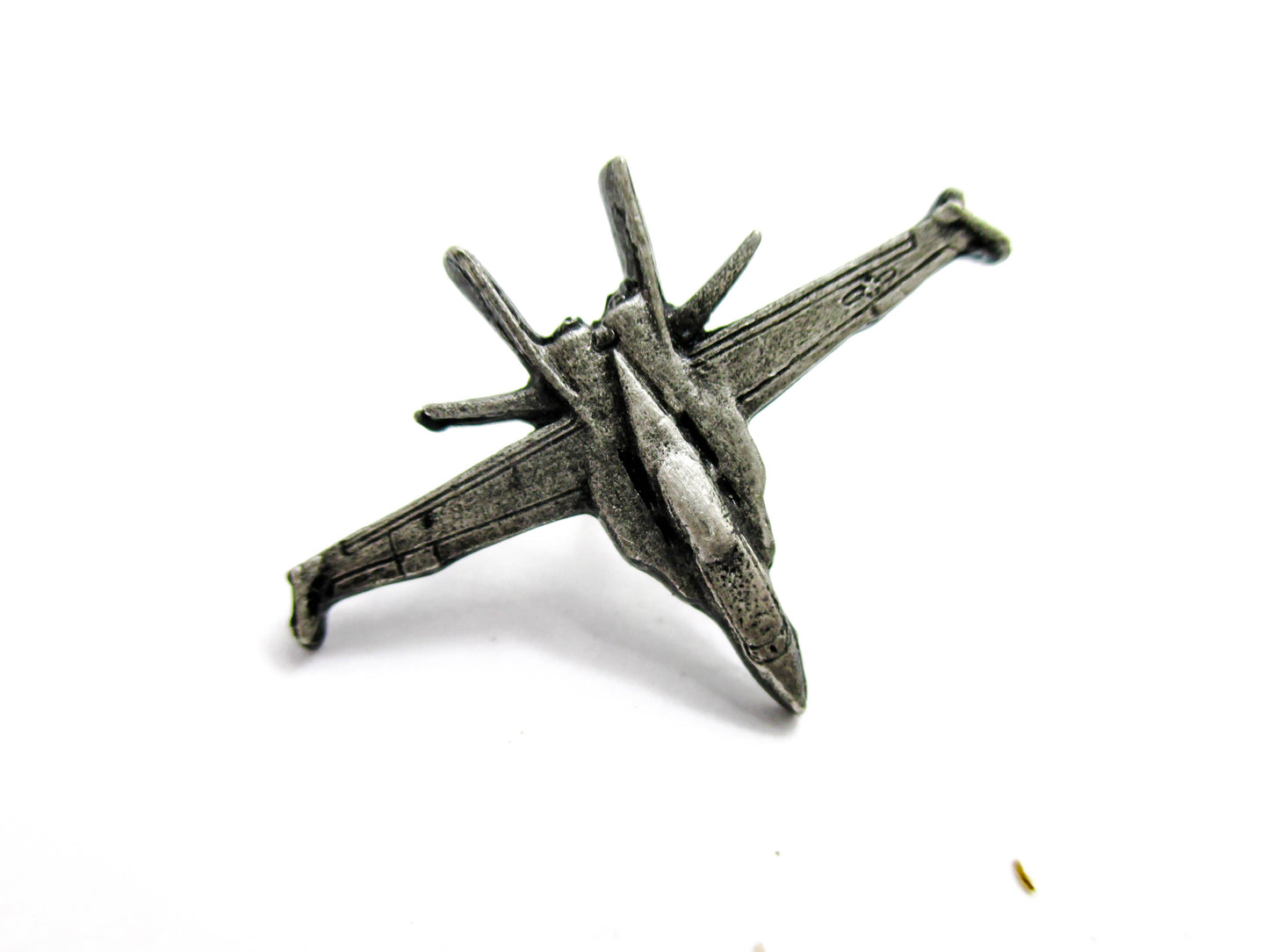 F/A 18 Hornet Tie or Lapel Pin - A Pewter Military Pin