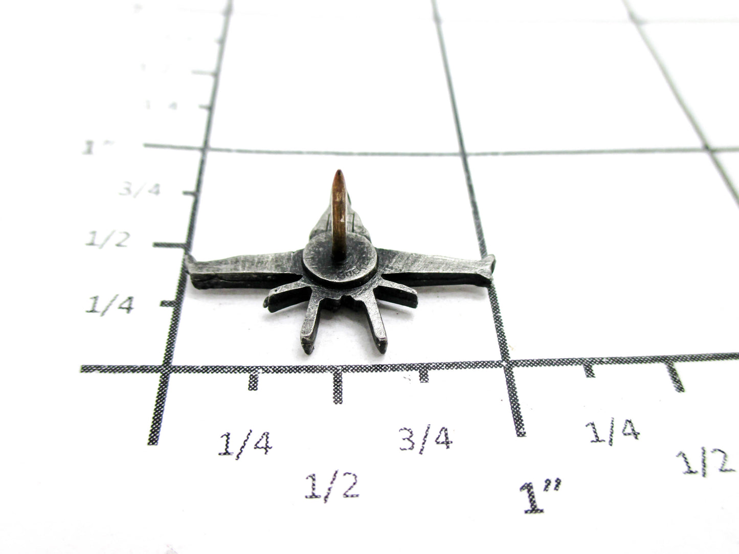 F/A 18 Hornet Tie or Lapel Pin - A Pewter Military Pin