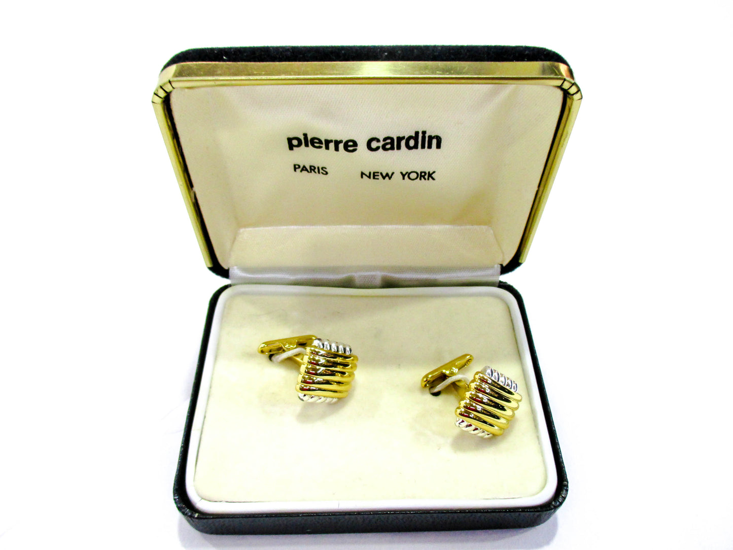 Pierre Cardin Gold and Silver Tone Cufflinks
