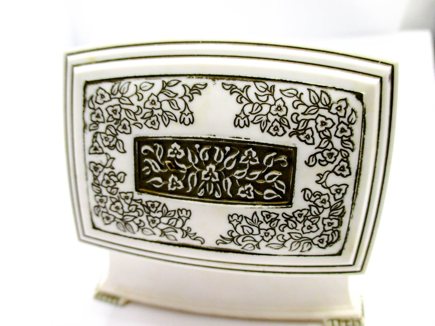Vintage 20th Century Ring Presentation Box - Signed Warner