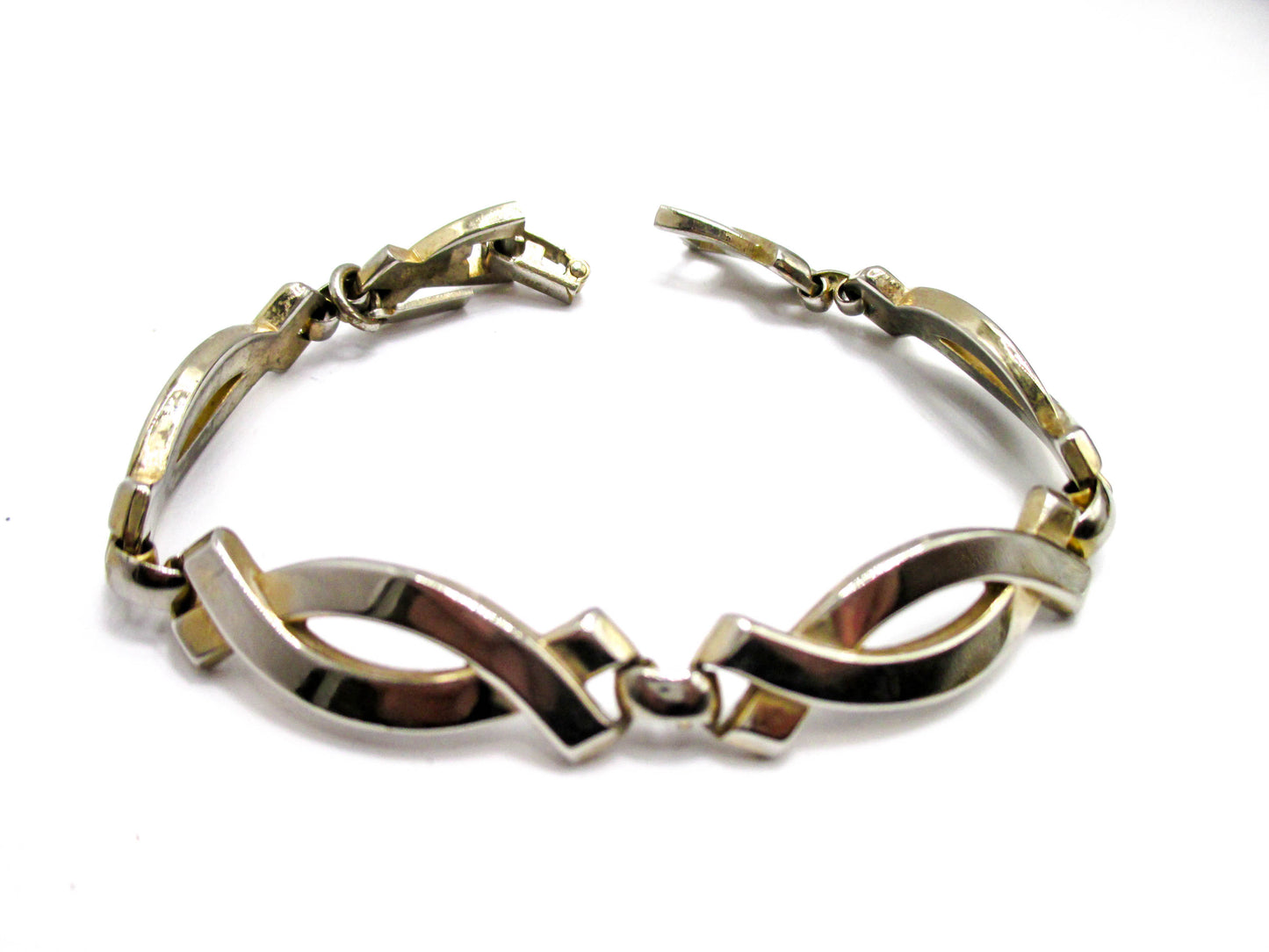MONET Two Tone, Silver and Gold Tone Bracelet