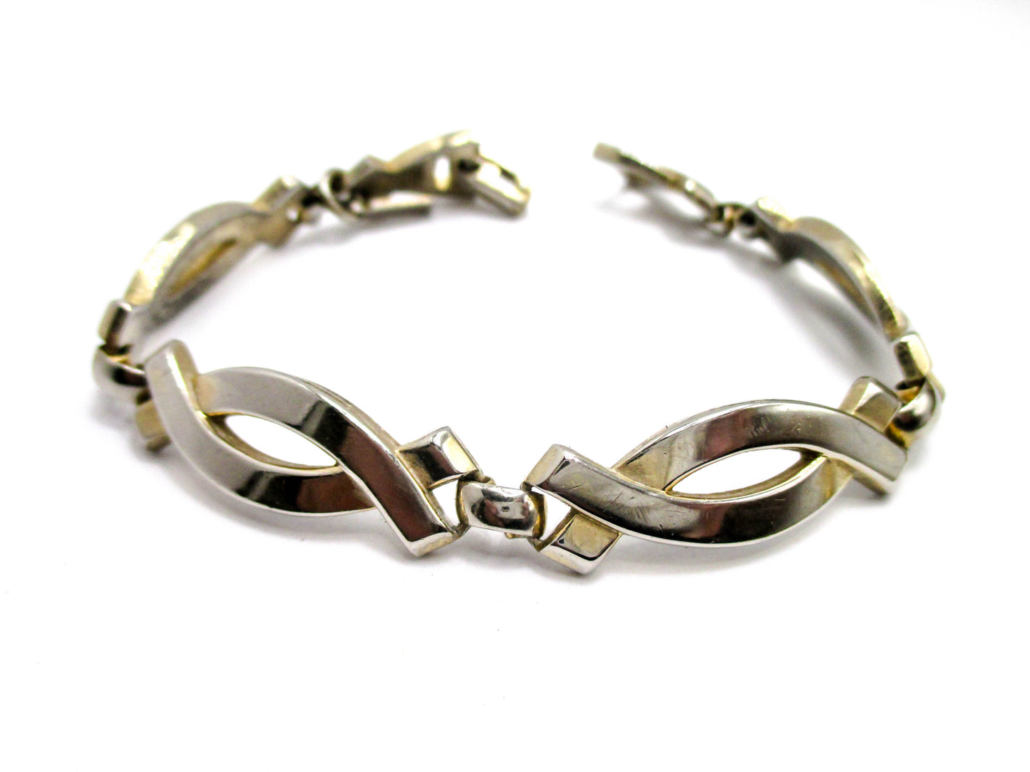MONET Two Tone, Silver and Gold Tone Bracelet