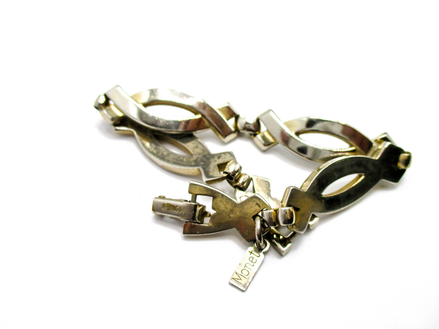 MONET Two Tone, Silver and Gold Tone Bracelet