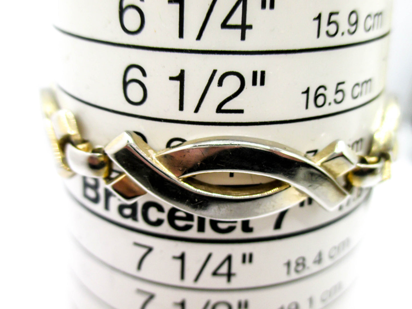MONET Two Tone, Silver and Gold Tone Bracelet