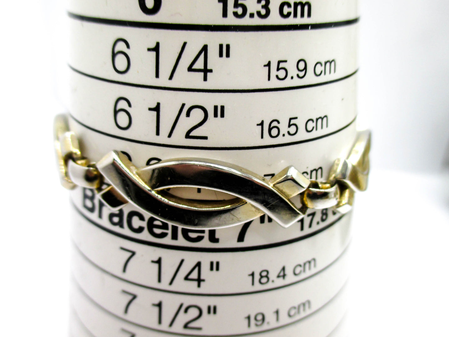 MONET Two Tone, Silver and Gold Tone Bracelet