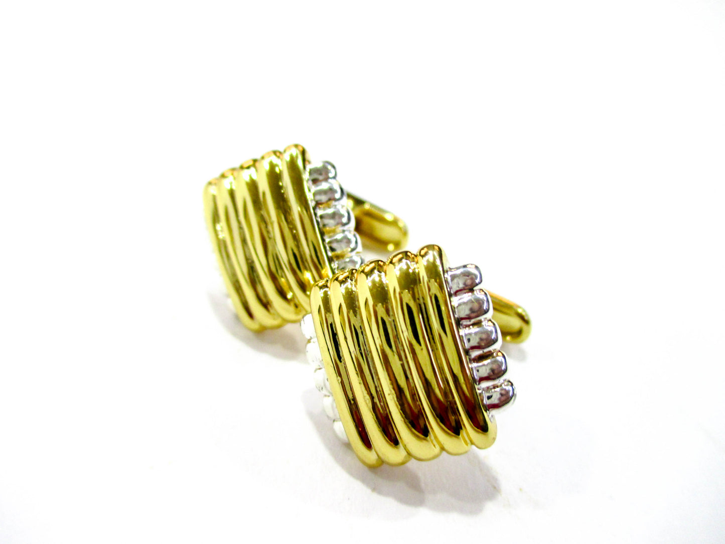 Pierre Cardin Gold and Silver Tone Cufflinks