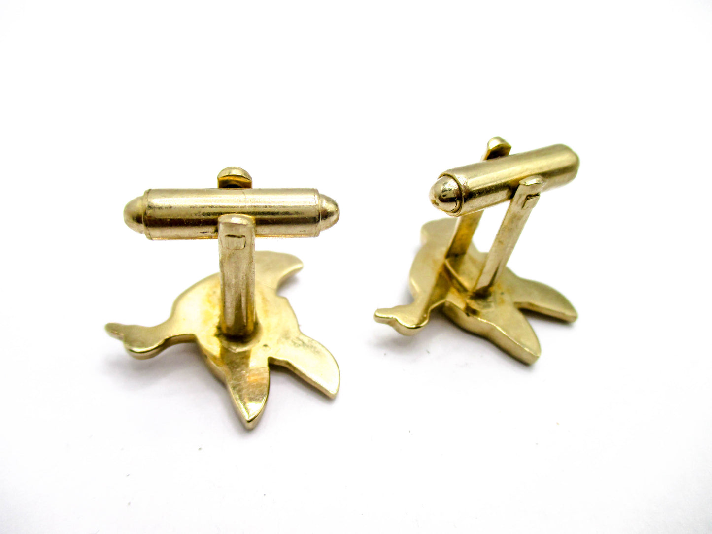 Vintage Duck Cufflinks - Mid 20th Century Hunter's Jewelry