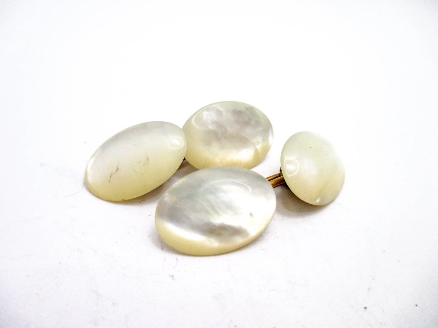 Turn of the Century Mother of Pearl Cufflinks