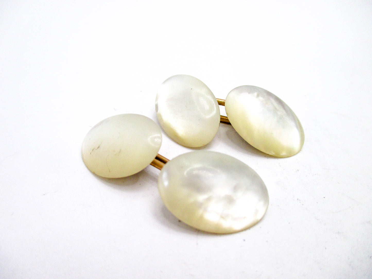 Turn of the Century Mother of Pearl Cufflinks