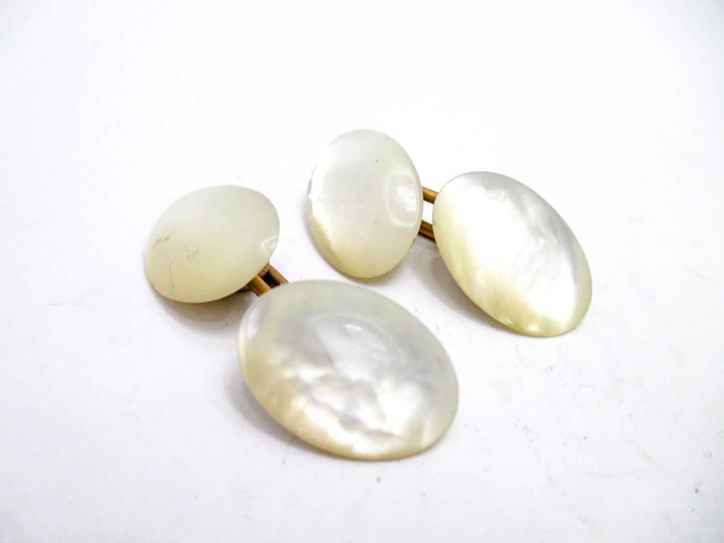 Turn of the Century Mother of Pearl Cufflinks