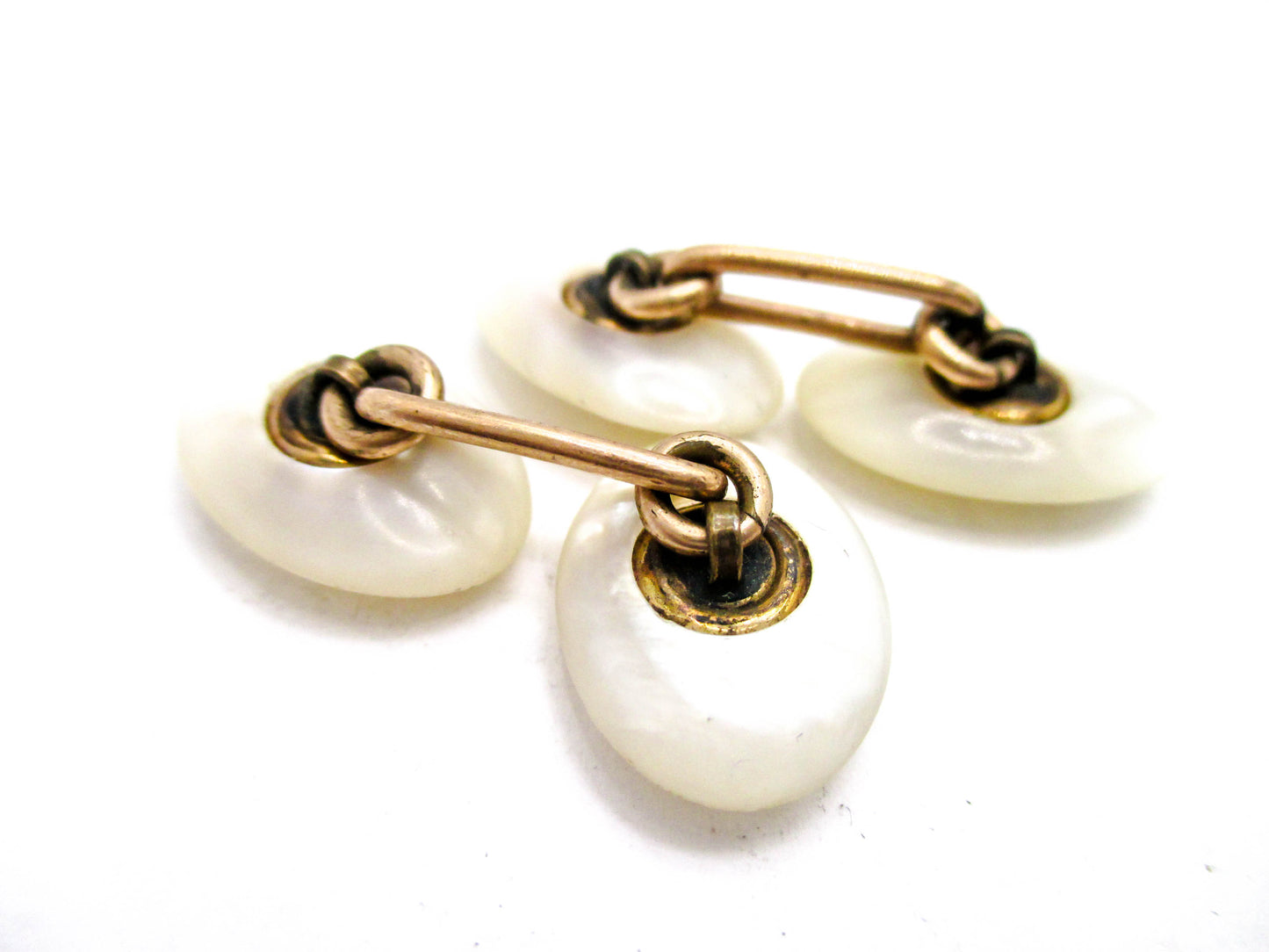 Turn of the Century Mother of Pearl Cufflinks