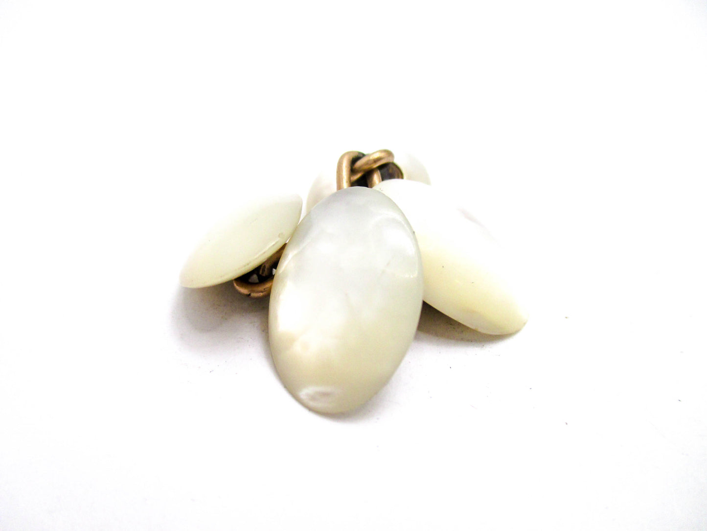 Turn of the Century Mother of Pearl Cufflinks