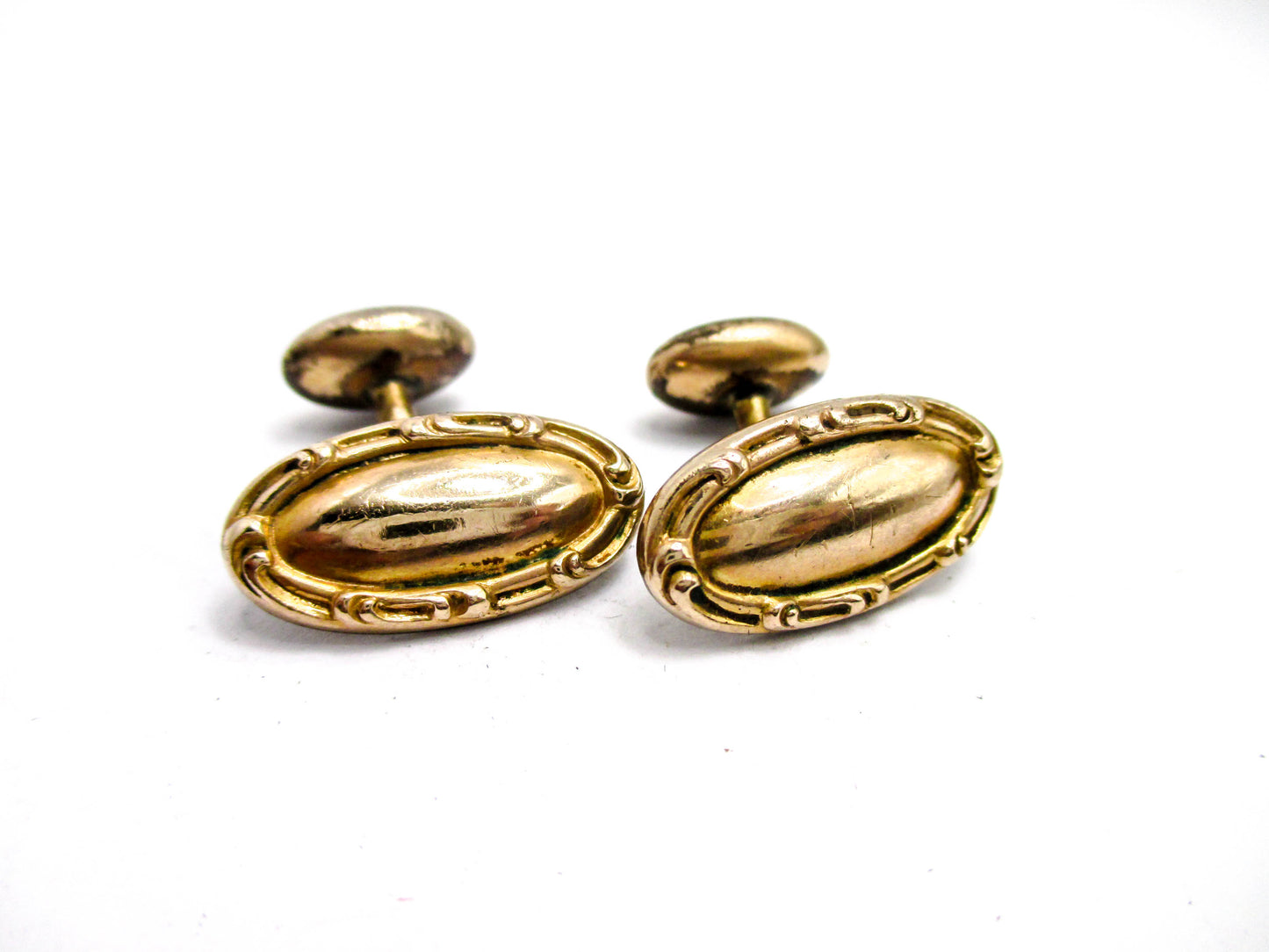 Edwardian Cufflinks Gold Filled Gorgeous