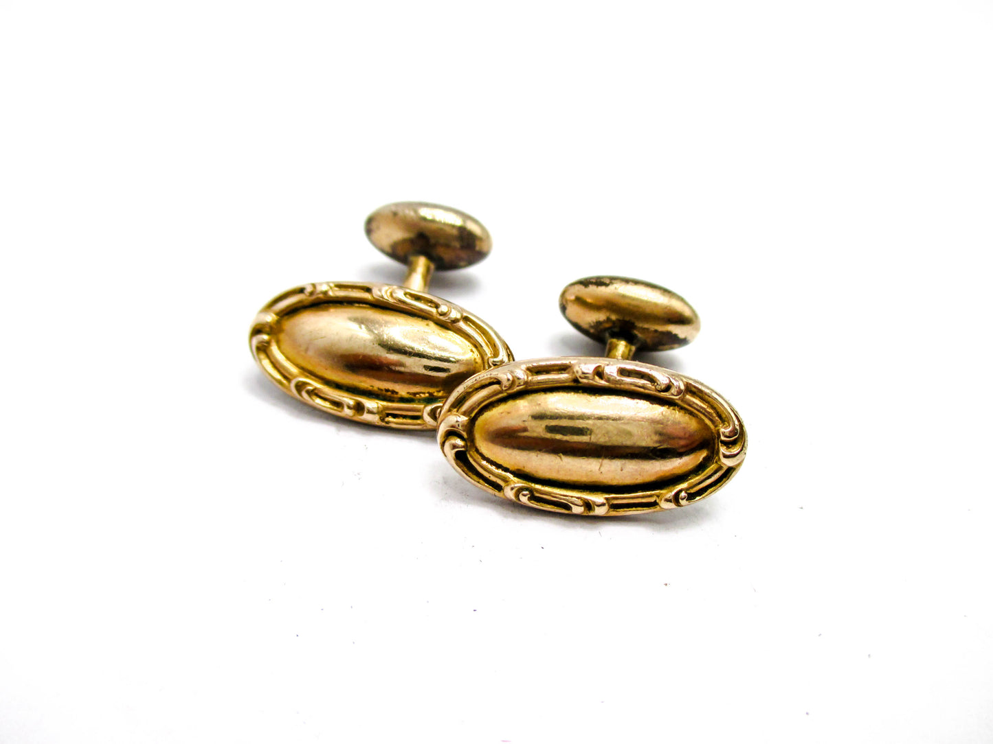 Edwardian Cufflinks Gold Filled Gorgeous