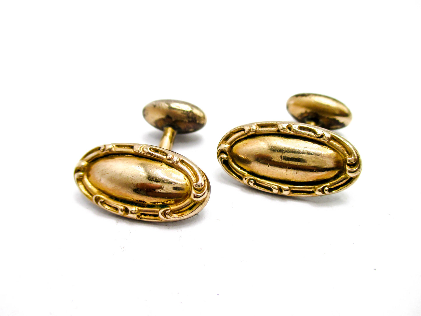 Edwardian Cufflinks Gold Filled Gorgeous