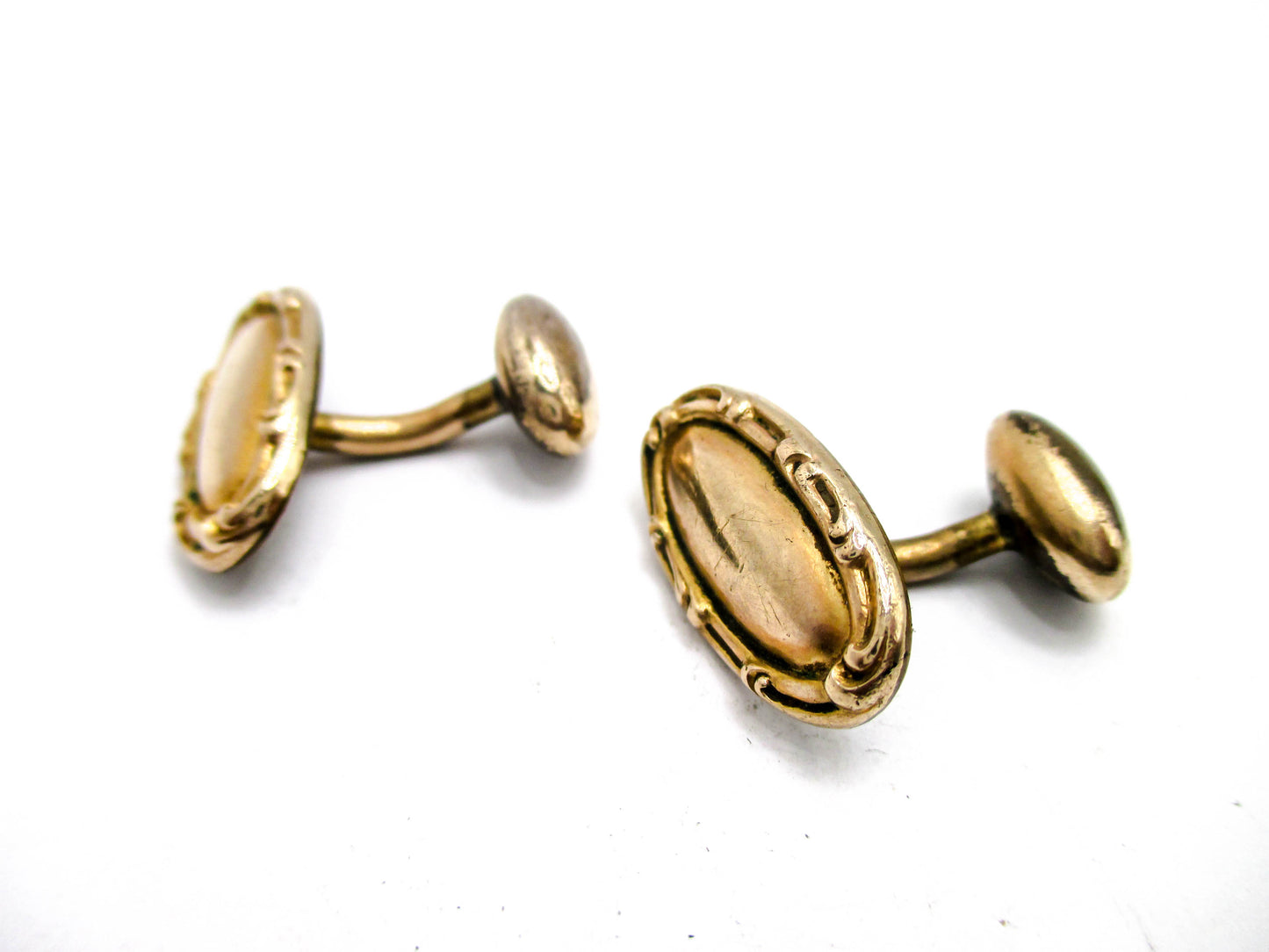 Edwardian Cufflinks Gold Filled Gorgeous
