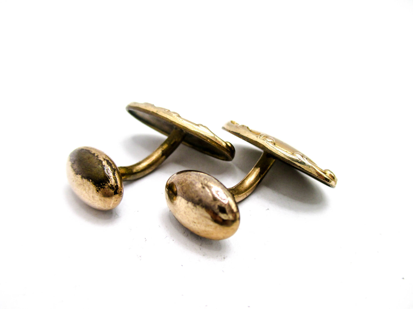 Edwardian Cufflinks Gold Filled Gorgeous