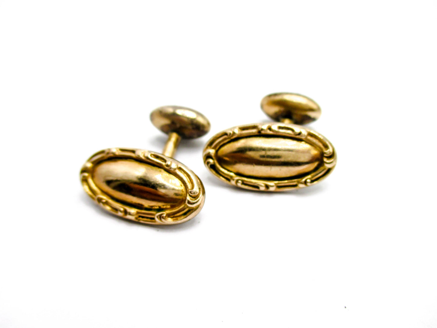 Edwardian Cufflinks Gold Filled Gorgeous