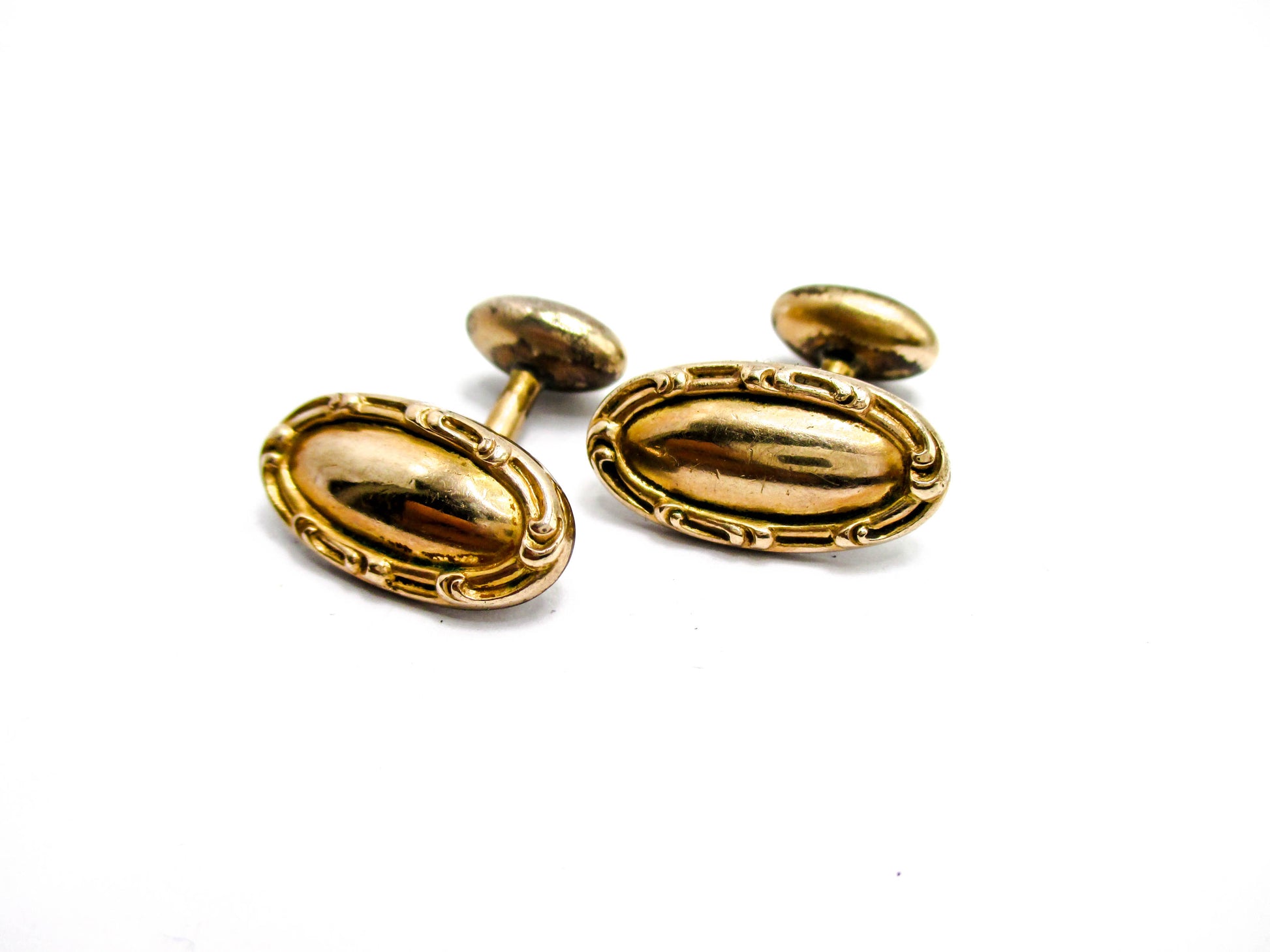 Edwardian Cufflinks Gold Filled Gorgeous