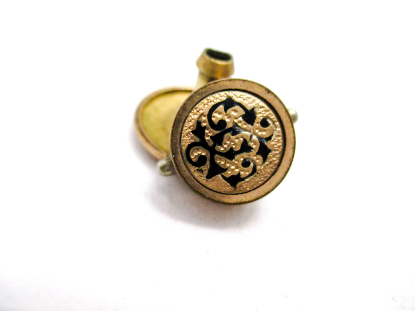 1880s Bachelor Button Stud - Taille Dépargne Design