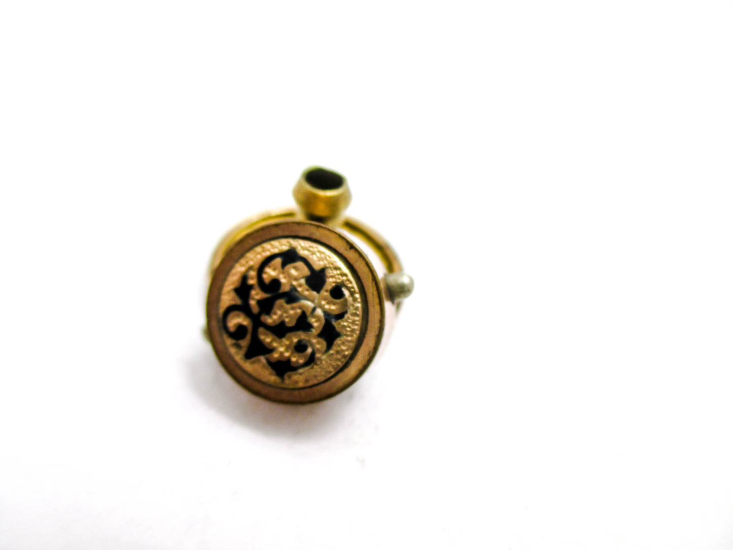 1880s Bachelor Button Stud - Taille Dépargne Design