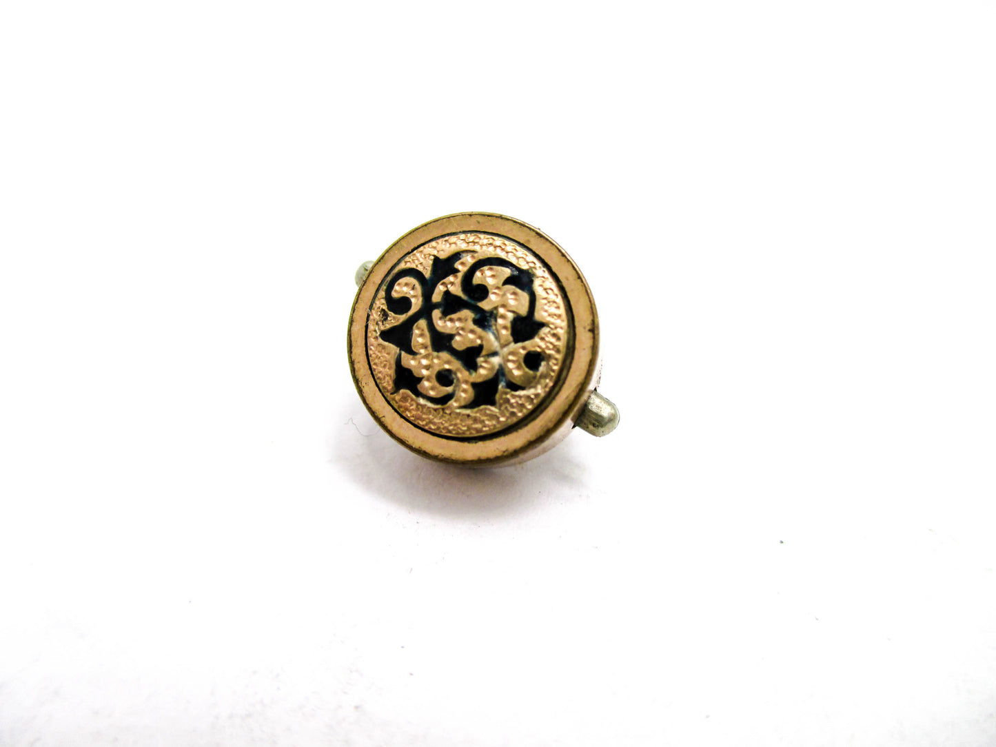 1880s Bachelor Button Stud - Taille Dépargne Design