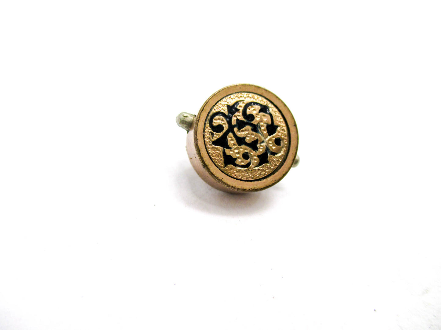 1880s Bachelor Button Stud - Taille Dépargne Design