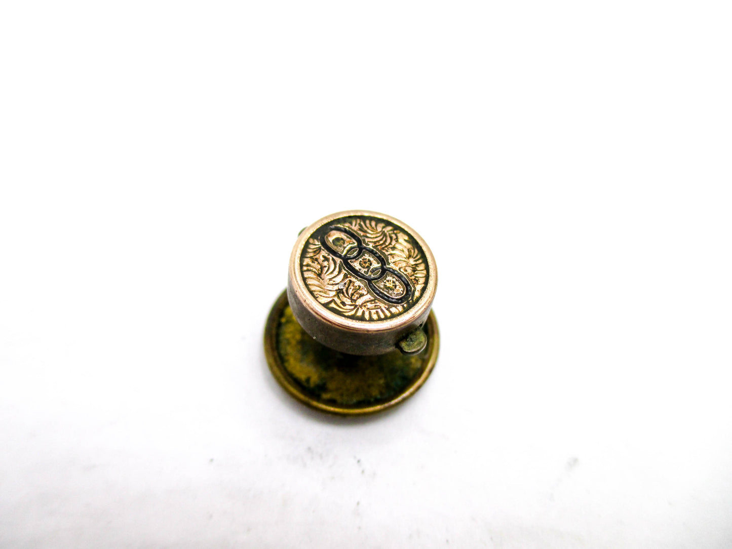 Antique Odd Fellow Jewelry - Taille Dépargne 3 Ring Sud
