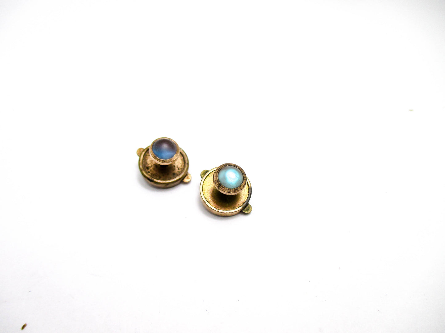 Victorian Saphiret Studs - Dated 1879 - The Real Deal