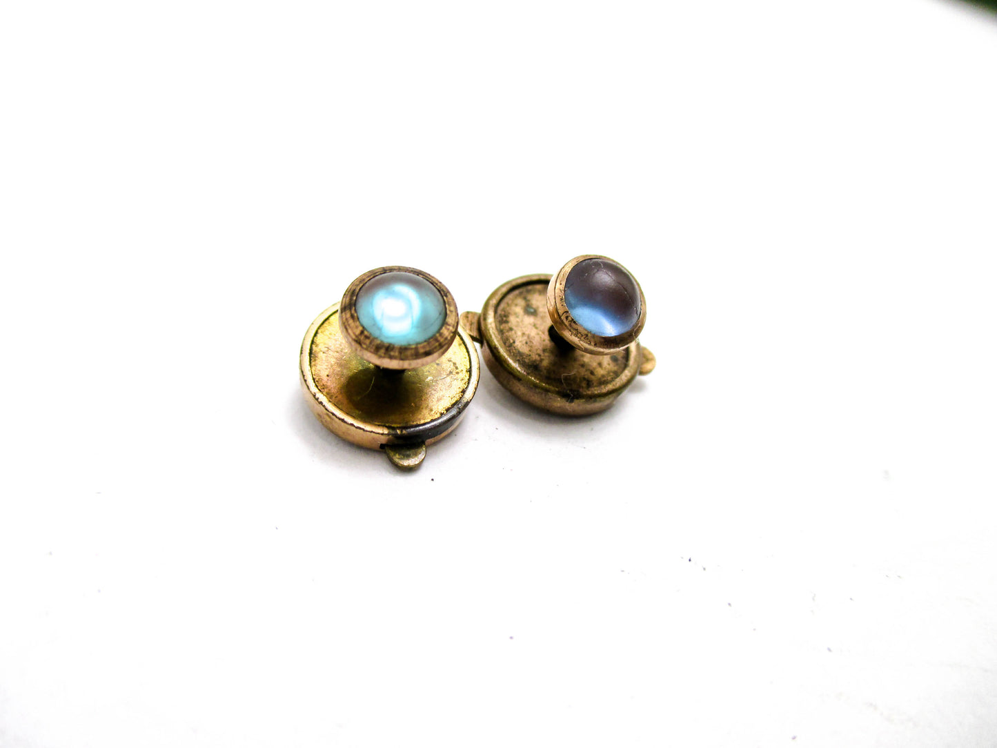 Victorian Saphiret Studs - Dated 1879 - The Real Deal