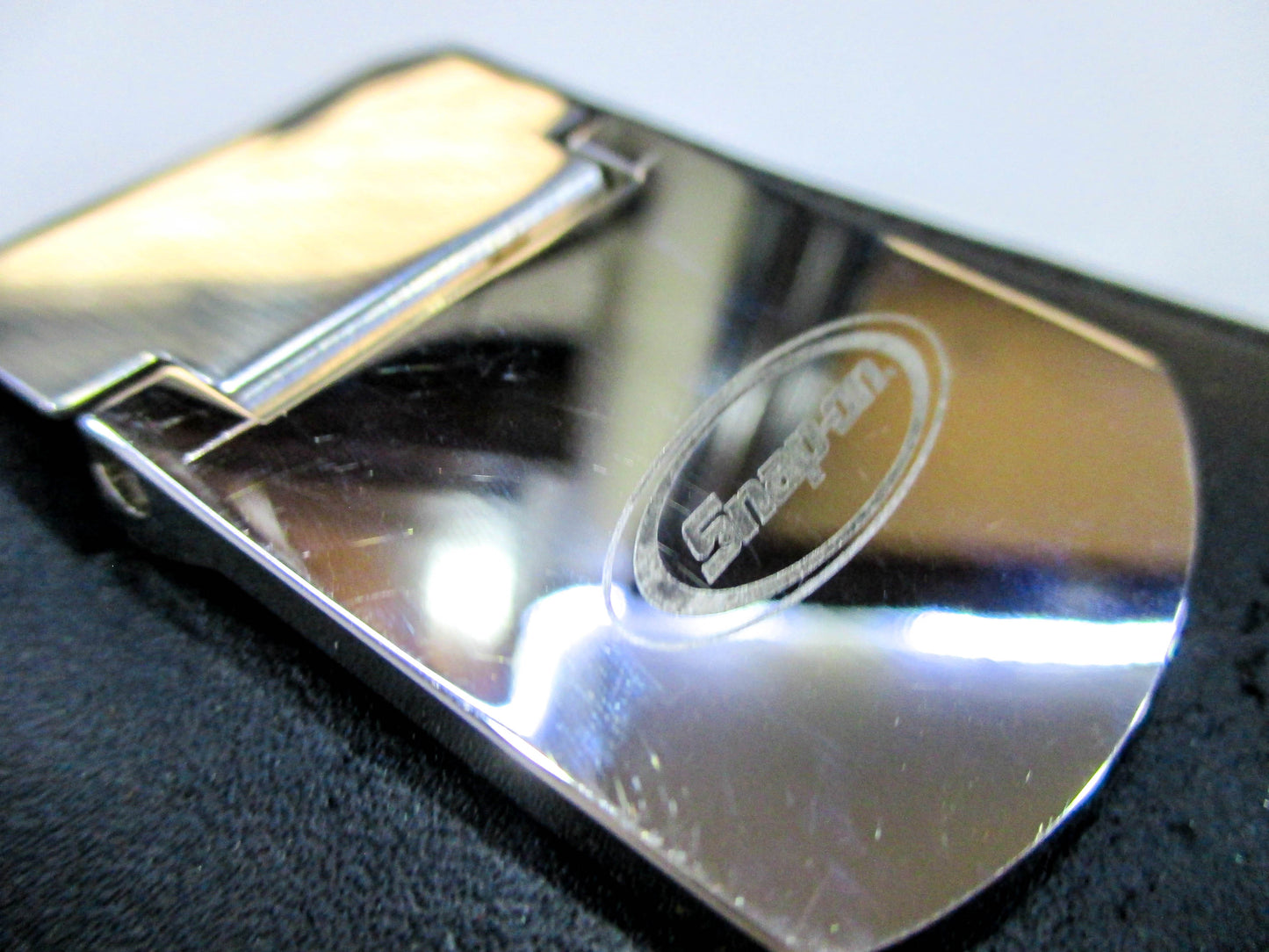 Used Snap-On Money Clip Credit Card Holder - Signed ZIPPO