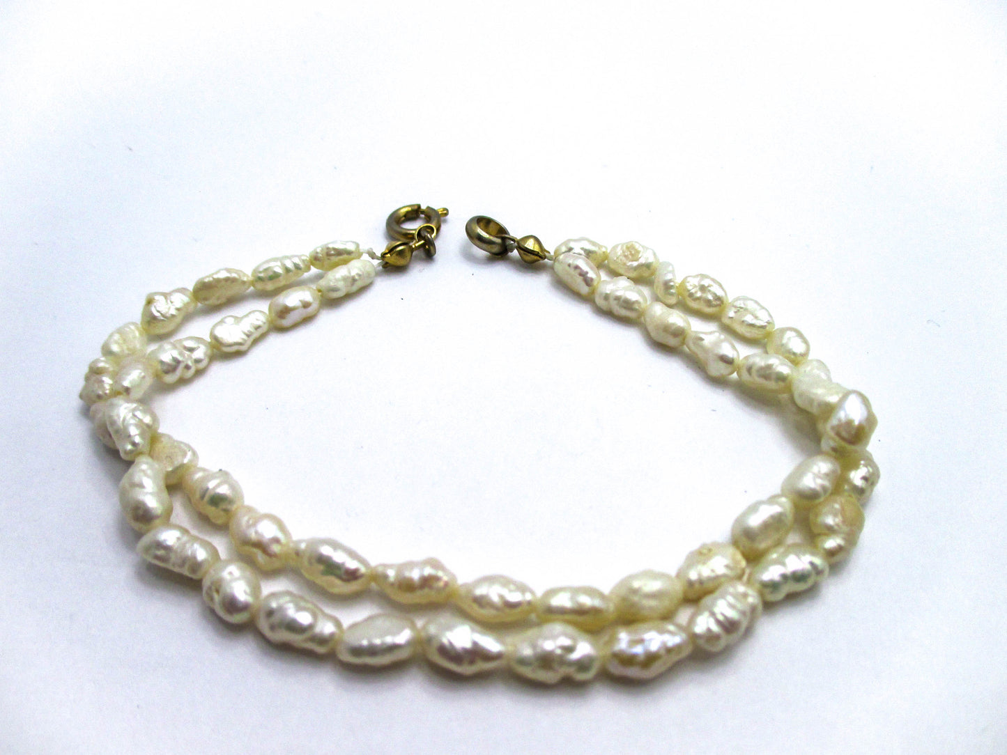 Double Strand Pearl Bracelet