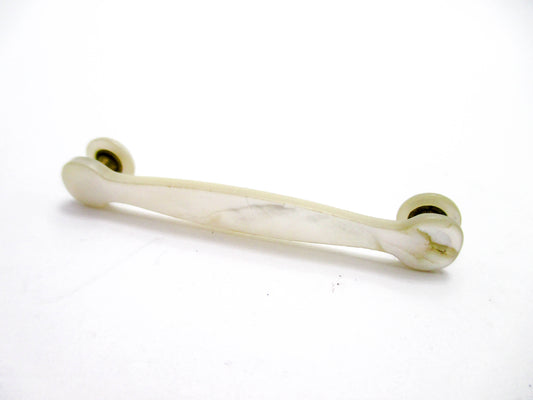rare Antique Mother of Pearl Collar Bar