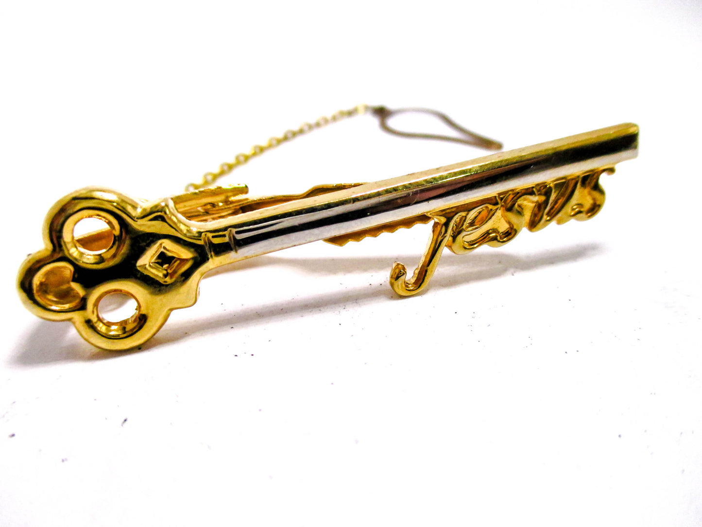 Sunday's Best Tie Clip - Jesus is the key