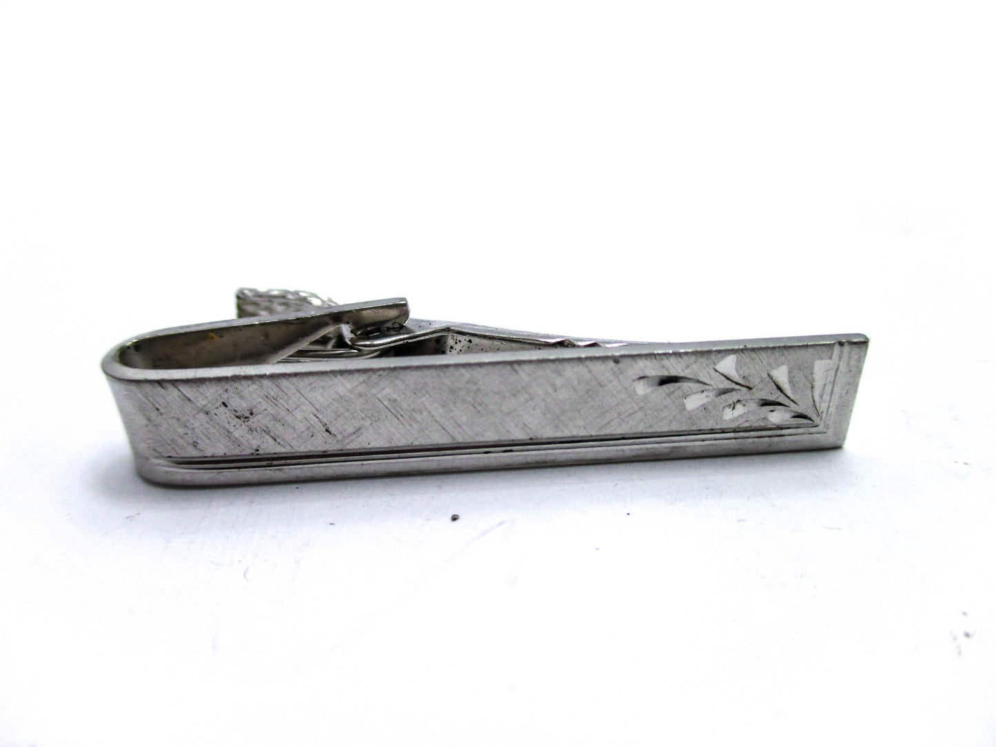 Sterling Tie Clip - Simple 20th Century Fashion