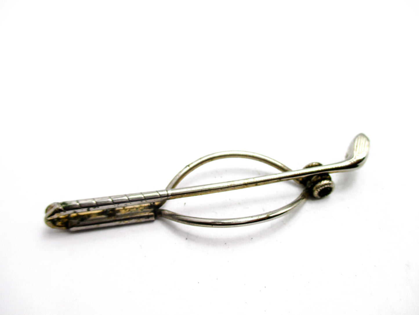 Vintage Golf Jewelry For Men - Golf Club Tie Clip