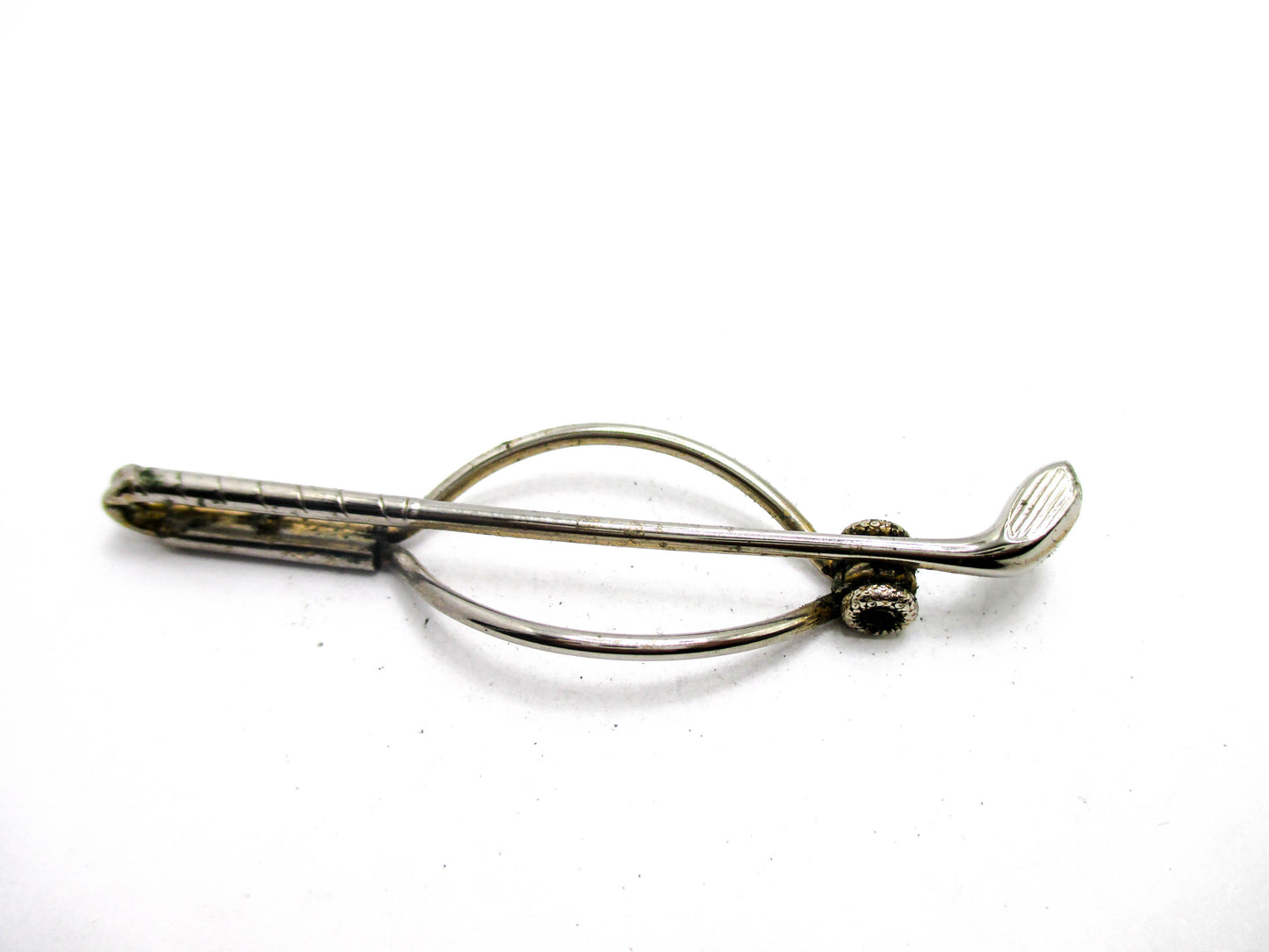 Vintage Golf Jewelry For Men - Golf Club Tie Clip