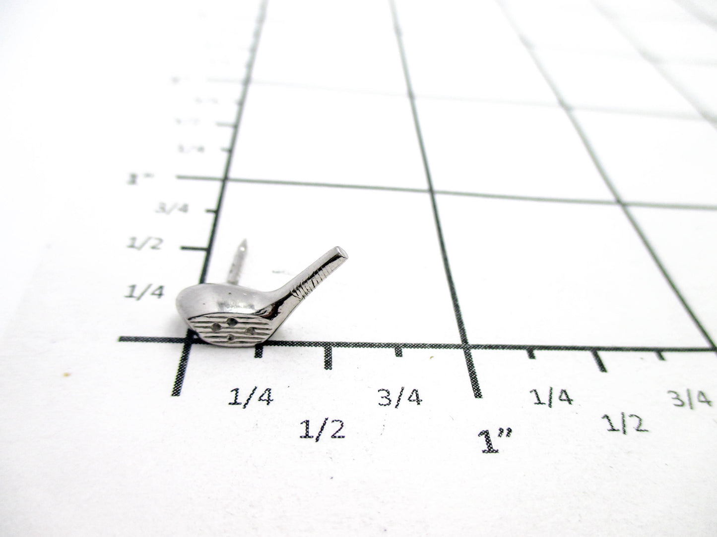 Golf Club Driver Lapel or Tie Pin