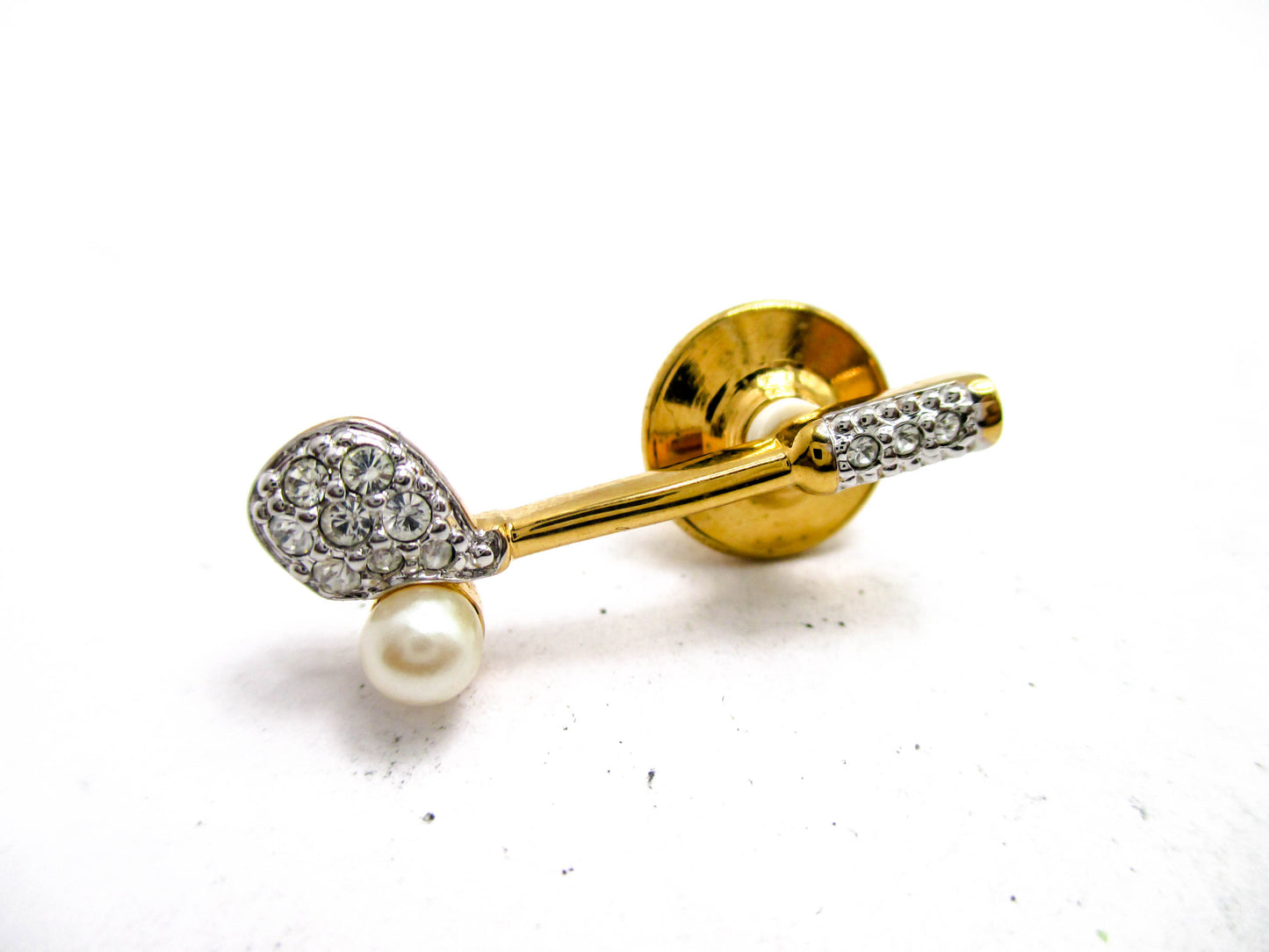 Swarovski Golf Club Lapel Pin