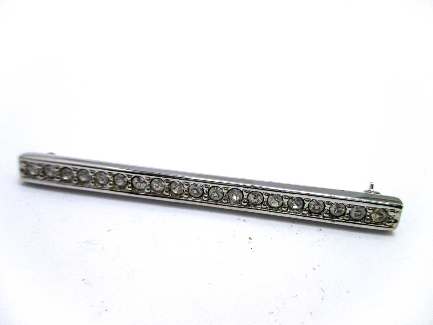 Swarovski Crystal Bar Brooch Pin