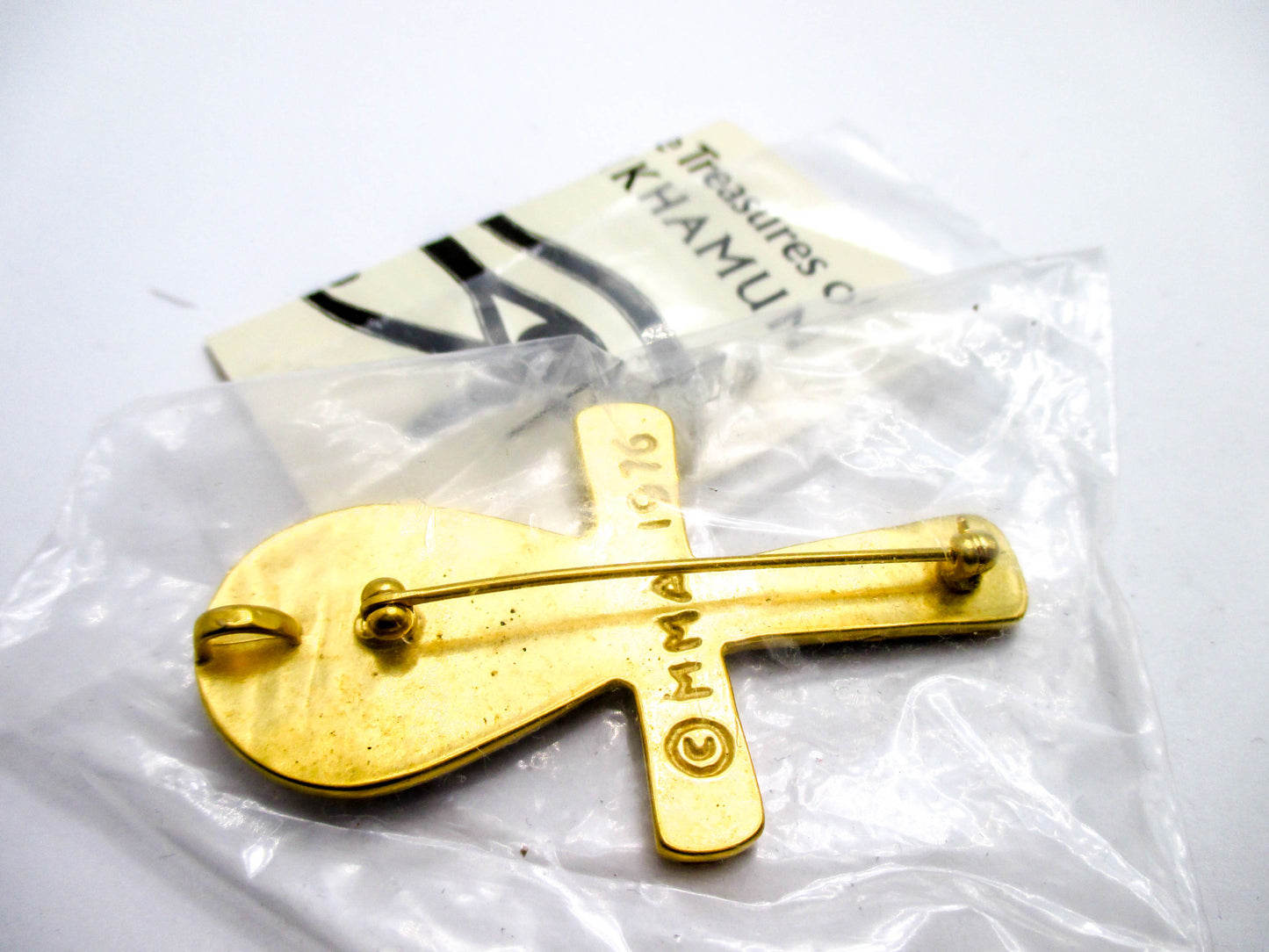 MMA Metropolitan Museum Of Art Egyptian Revival 1976 Ankh Brooch Pendant