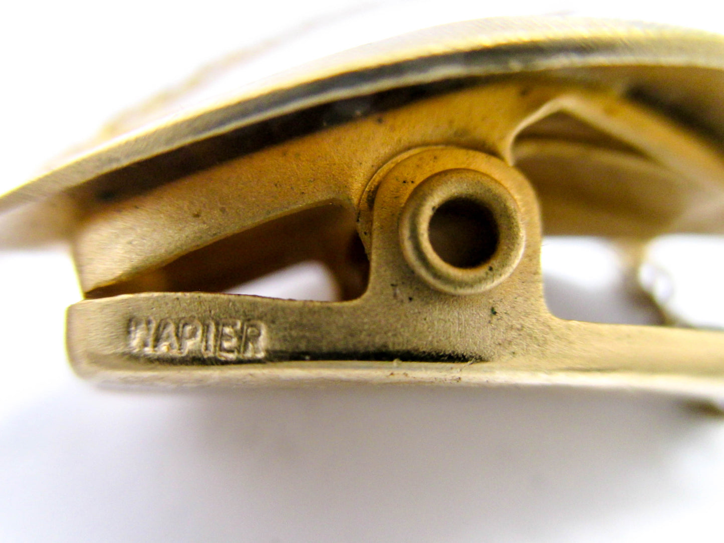 Vintage Sweater Clips by Napier Jewelry - Gold Tone Leaves
