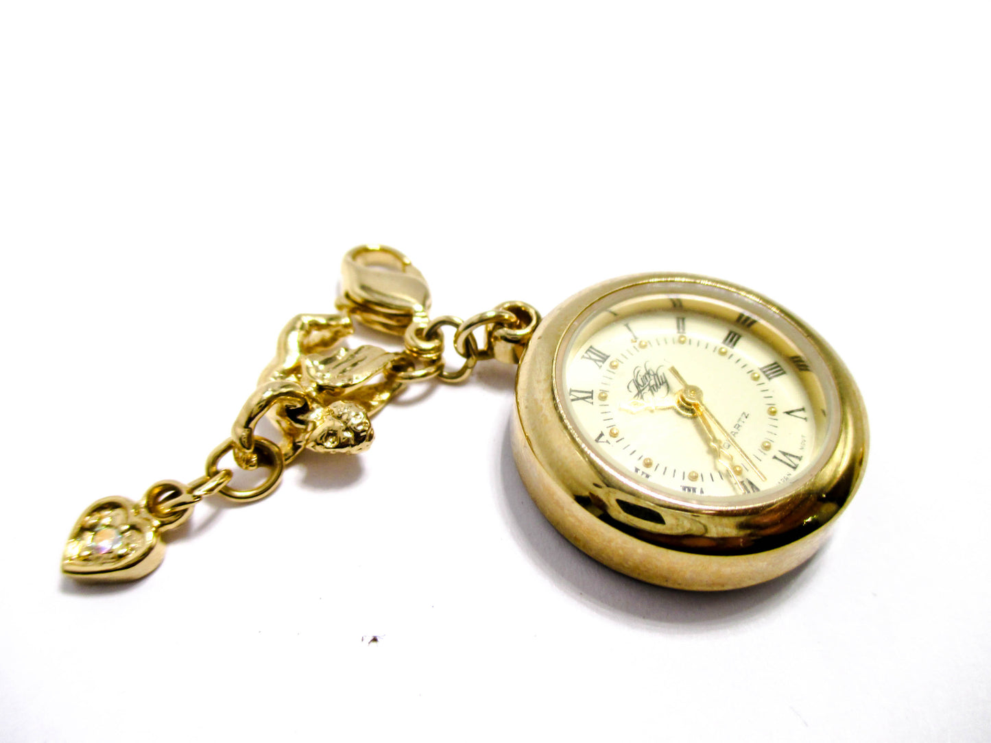 Kirk's Folly Gold Tone Watch Pendant